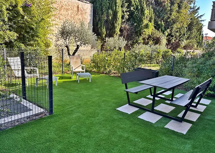 Casa-jardin Secret: Climatise Avec Piscine Lejlighed *